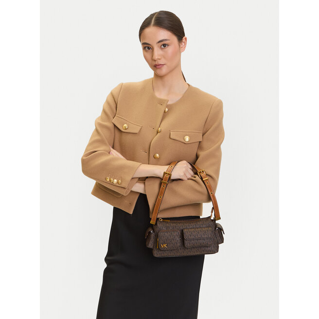Torebka MICHAEL Michael Kors 32S5AM3C5B Brązowy -