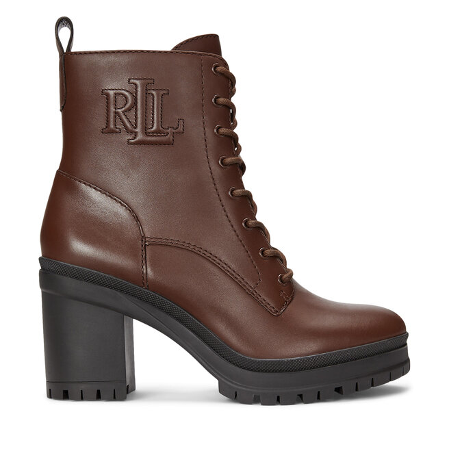Botki LAUREN RALPH LAUREN - Brązowy