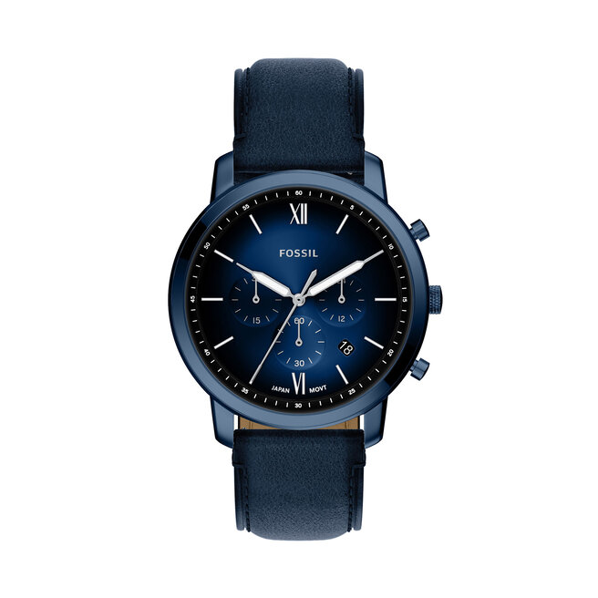Zegarek Fossil Neutra FS6168 Granatowy -