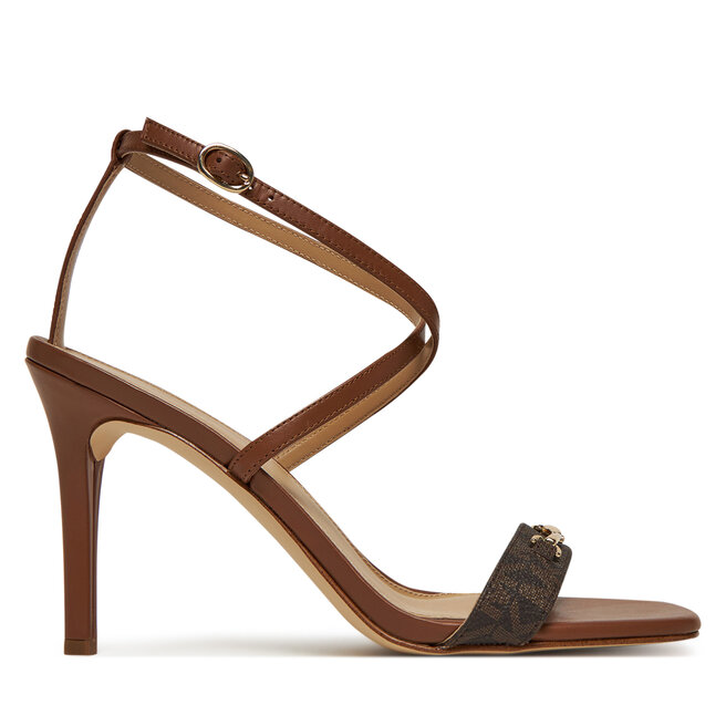 Sandały MICHAEL Michael Kors Lena - Brązowy