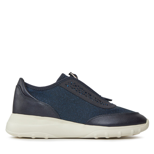 Sneakersy Geox D Alleniee D35LPC 054AS - Granatowy