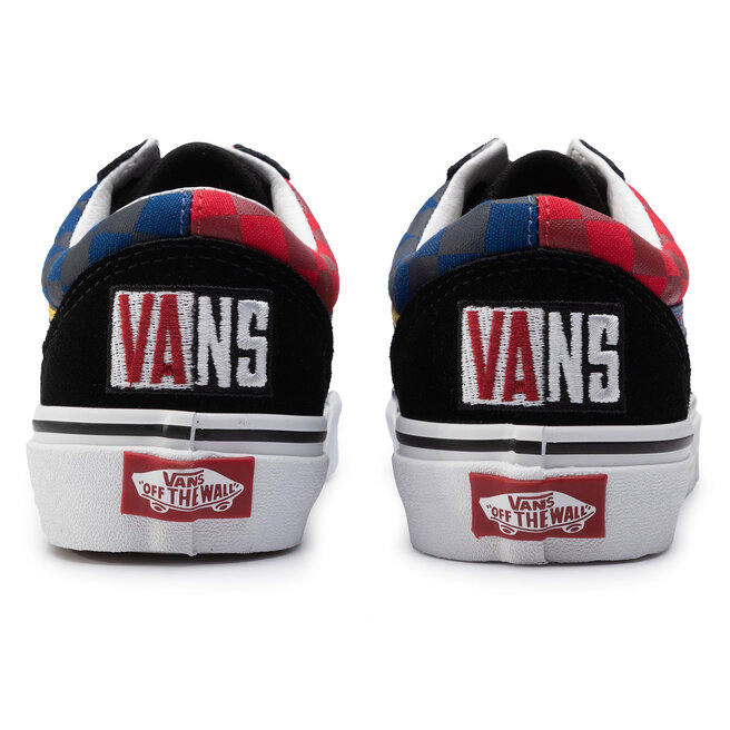 Sneakers aus Stoff Vans Old Skool VN0A4BV5V3L1 Otw Rally Chckr