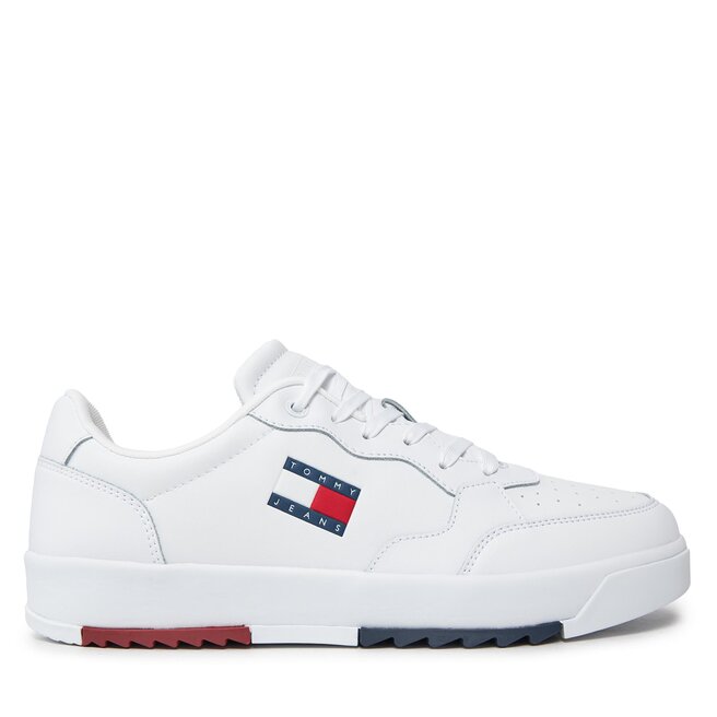 Sneakersy Tommy Jeans Retro Ess - Biały