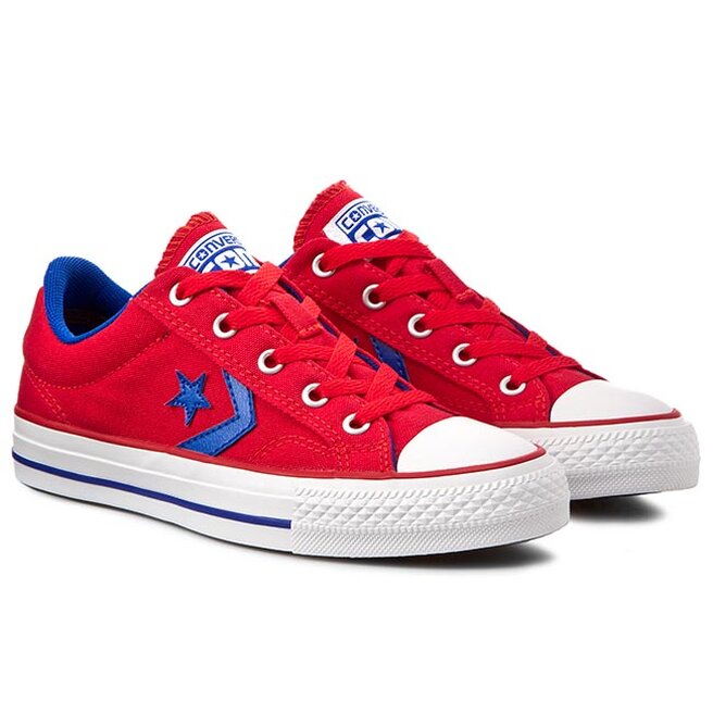 Scarpe da ginnastica Converse Star Player Ox 147464C Red Blue