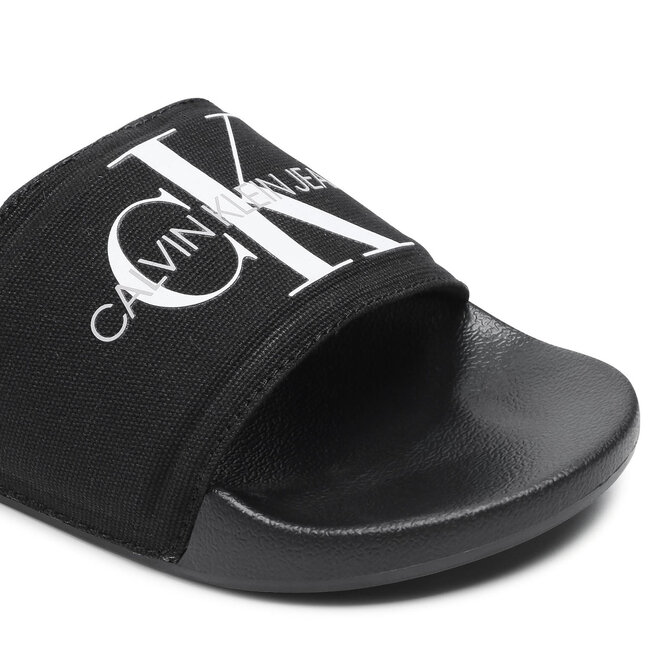 Calvin Klein Jeans Ciabatte Calvin Klein Jeans Slide Monogram Co YM0YM00061 Black BDS