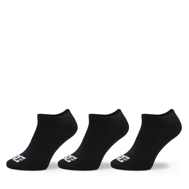 Zestaw 3 par niskich skarpet męskich DC Spp Dc Ankle 3P - Czarny