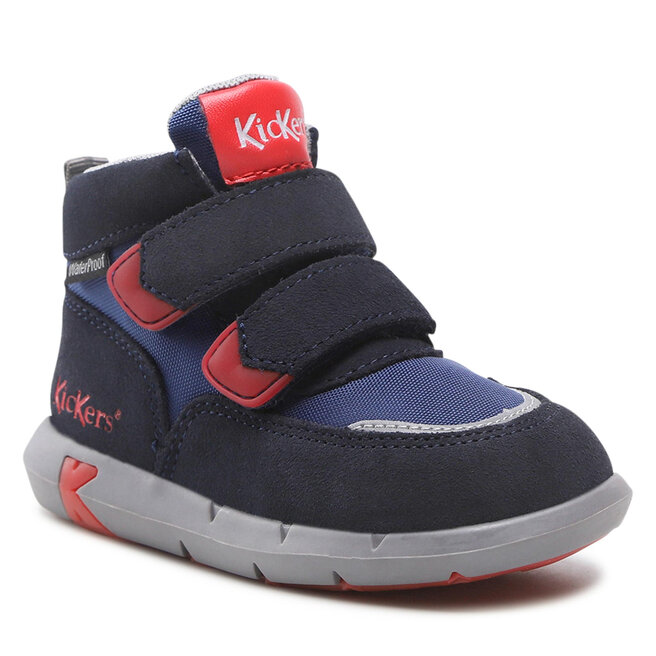 Kickers Schnürschuhe Kickers Junibo 878780-10 M Marine Rouge 101