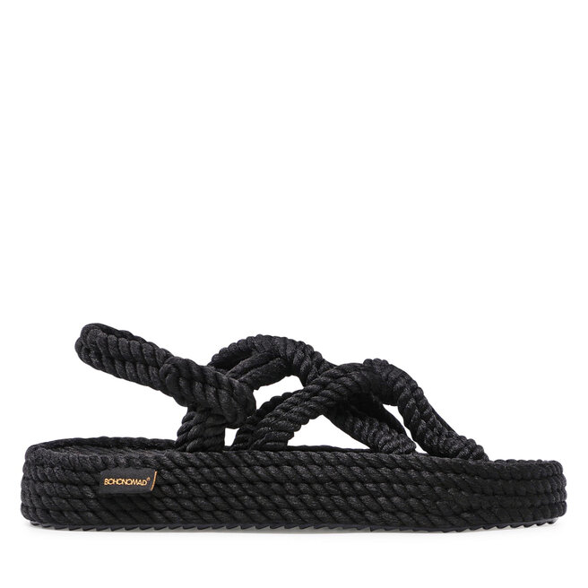 Espadryle Bohonomad Bodrum Platform - Czarny