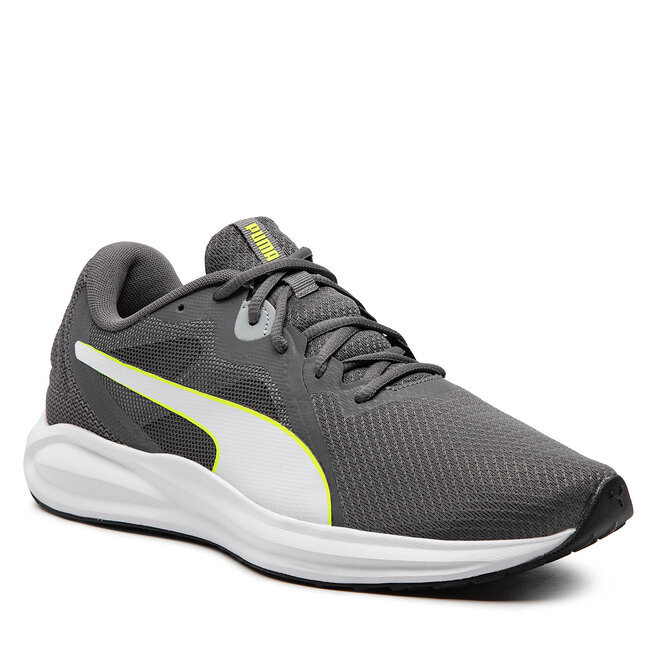 Pantofi Puma Twitch Runner 376289 25 Castlerock/Lime/White