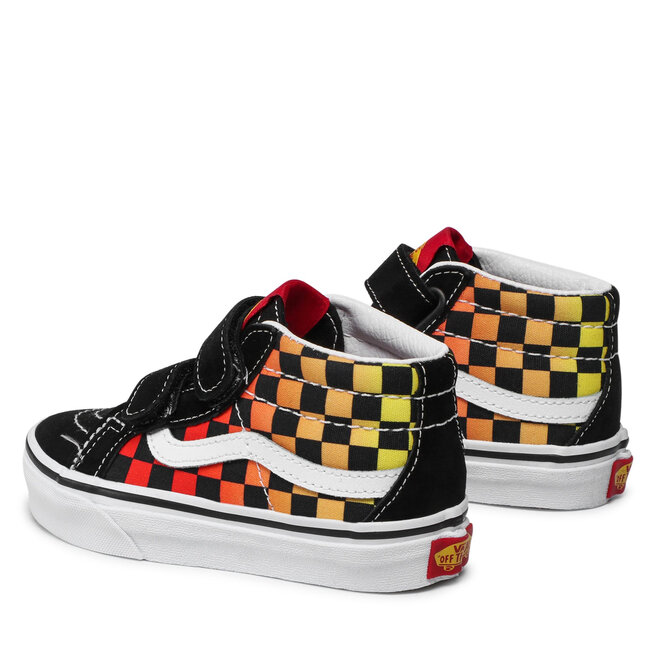 Vans sk8 mid flame Clearance