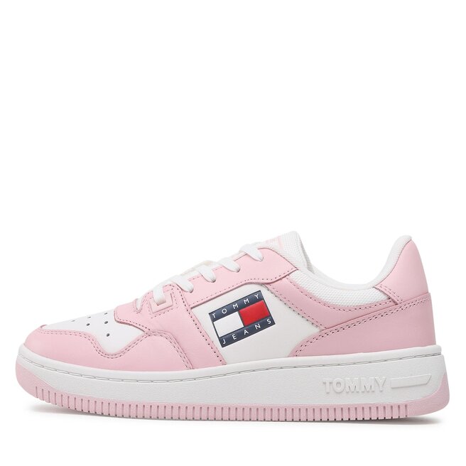 Tommy Jeans Сникърси Tommy Jeans Retro Basket Wmn EN0EN02102 Misty Pink TH2