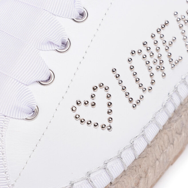 LOVE MOSCHINO Espadrile LOVE MOSCHINO JA10403G0AJA0100 Bianco