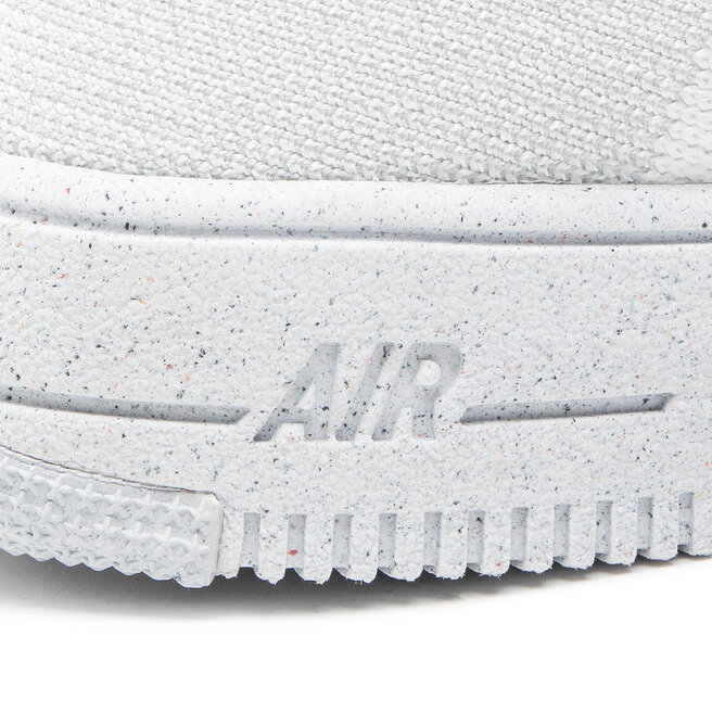 Nike Čevlji Nike Af1 Crater Flyknit (GS) DH3375 100 White/White/Sail/Wolf Grey