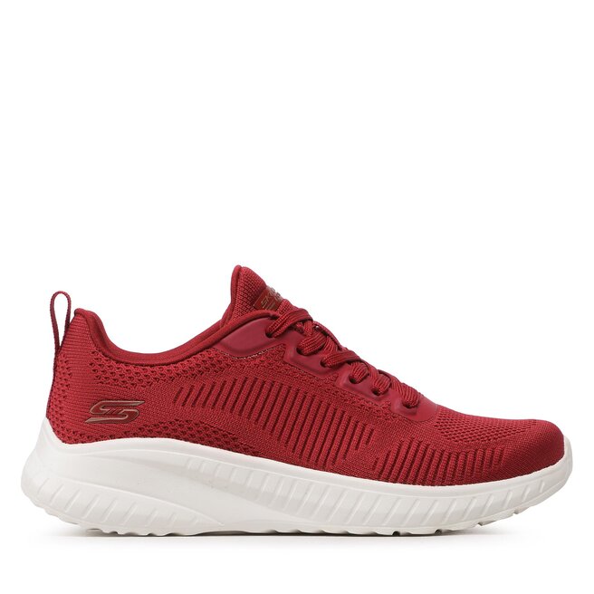 Sneakersy Skechers BOBS SPORT Face Off - Czerwony