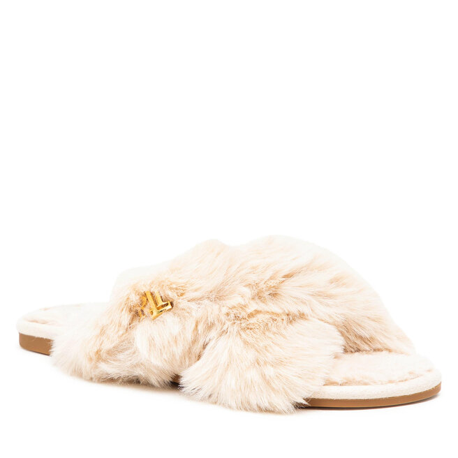Papuci de casă Lauren Ralph Lauren Sydni 802851160003 Natural 802851160003 imagine noua gjx.ro