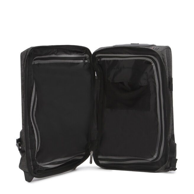 Eastpak Valiză Mică din Material Eastpak Transit'R EK0A5BA7 Black Denim 77H
