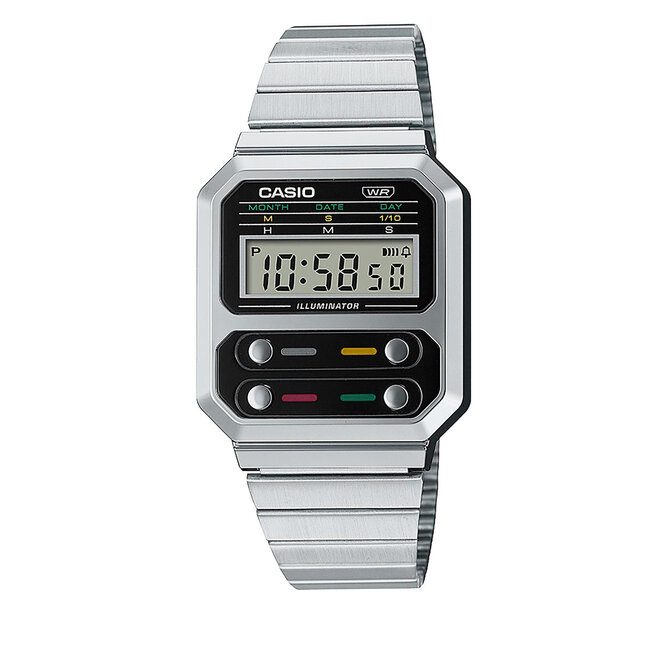 Casio Montre Casio Vintage A100WE-1AEF Silver