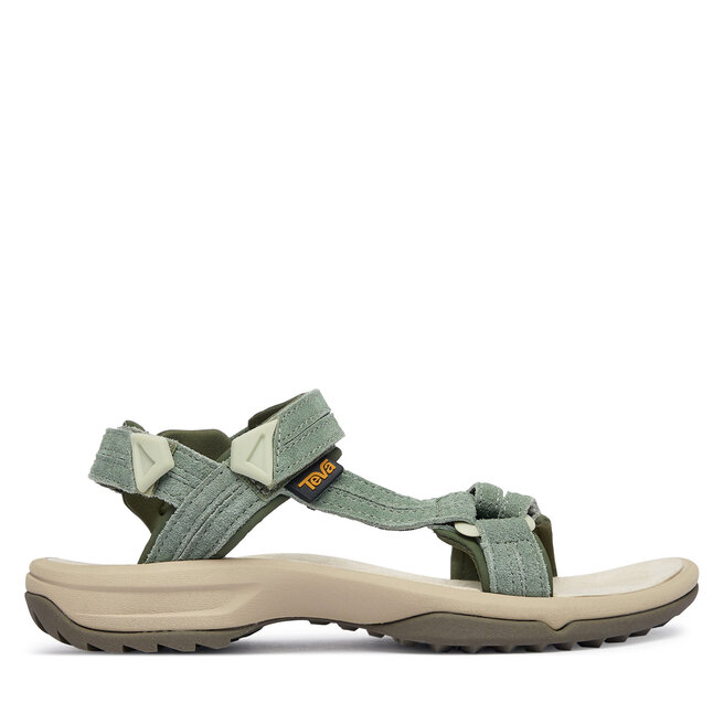 Sandały Teva Terra Fi Lite Suede 1124035 Zielony - kobiece
