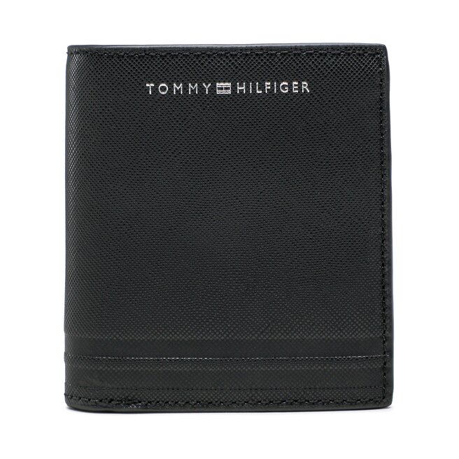 Tommy Hilfiger Малък мъжки портфейл Tommy Hilfiger Th Business Leather Trifold AM0AM10984 BDS