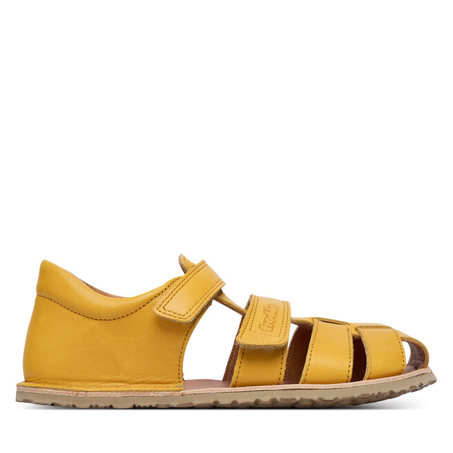 Sandały Froddo Barefoot Flexy F G3150283-5 D Żółty - chłopięce