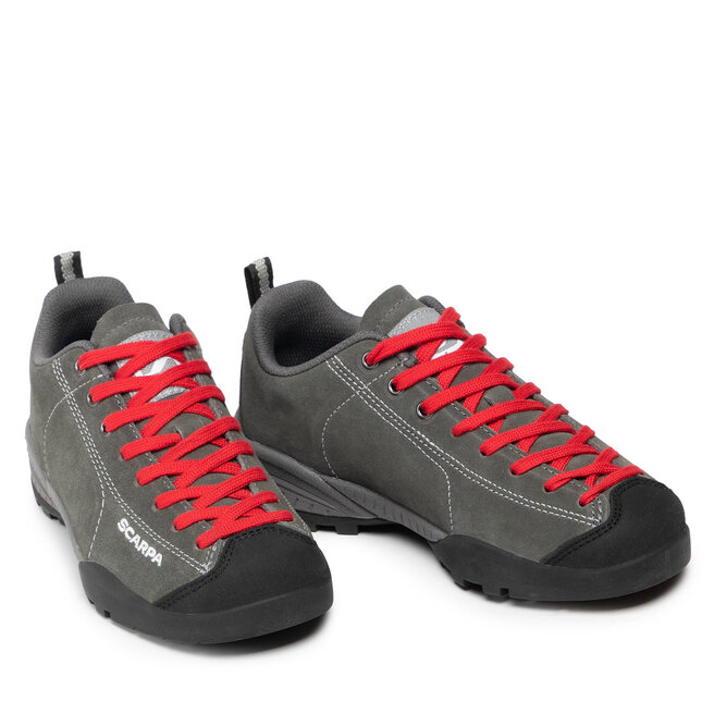 Trekkingschuhe Scarpa Mojito Kid 30461 353 S Gray Red eschuhe