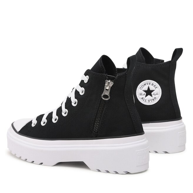 Converse Sneakers aus Stoff Converse Ctas Lugged Lift Hi A03011C Black/Black/White