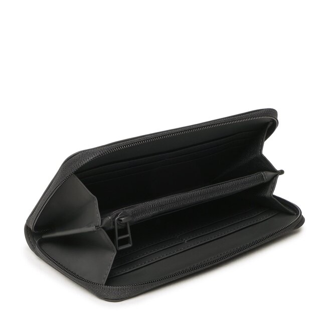 Rains Velká dámská peněženka Rains Wallet 16260 Black 01