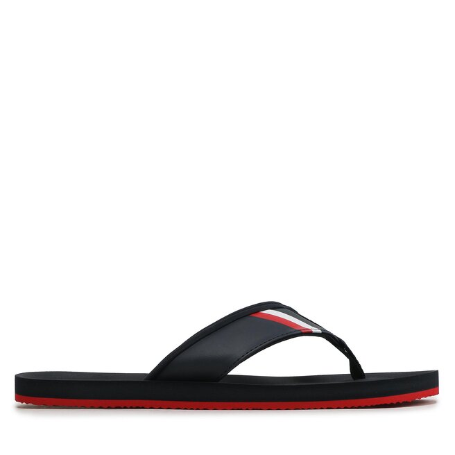 Tommy Hilfiger Flip flop Tommy Hilfiger Comfortable Padded Beach Sandal FM0FM04473 Desert Sky DW5