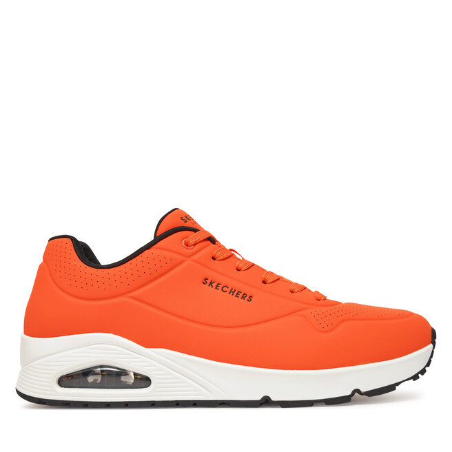 Sneakersy Skechers Uno - Stand On Air - Pomarańczowy