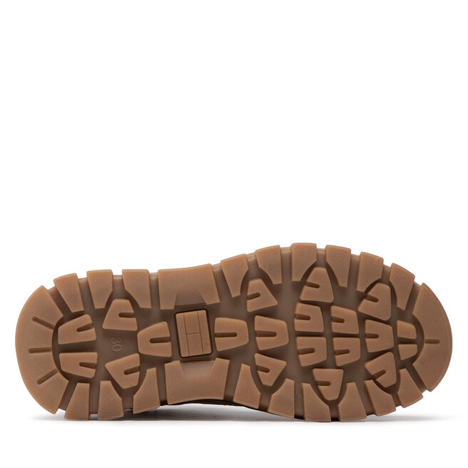 Tommy Hilfiger Зимни обувки Tommy Hilfiger Lace-Up Bootie T3B5-32517-1441 M Camel 524