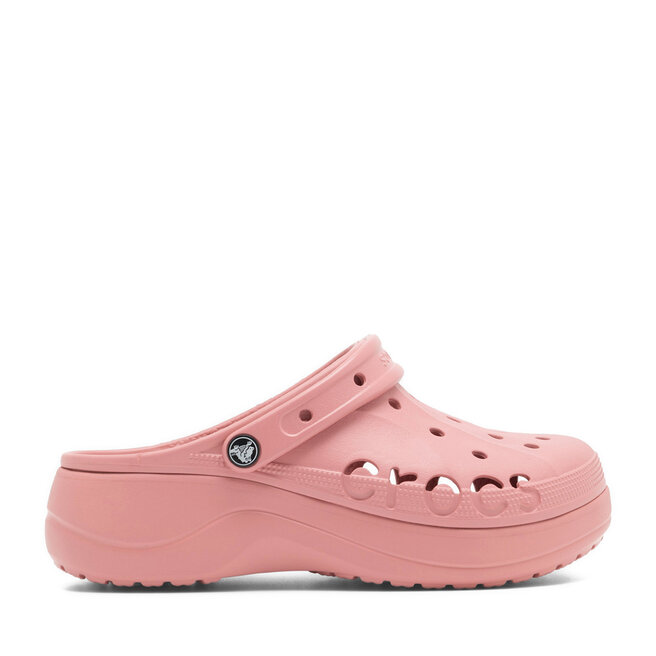 Klapki Crocs BAYA PLATFORM CLOG 208186-682 Różowy -