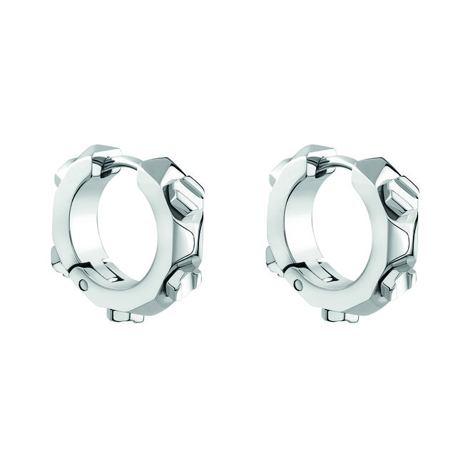 Kolczyki PHILIPP PLEIN The Plein Cuff - Srebrny