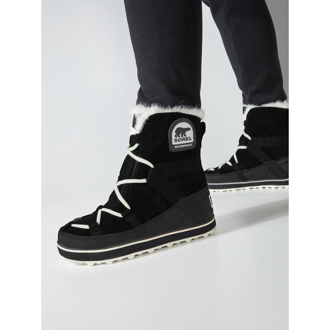 Sorel Μπότες Χιονιού Sorel Glacy Explorer Shortie NL2079 Black 010