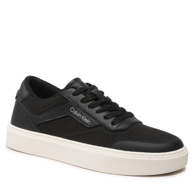 Calvin Klein Сникърси Calvin Klein Low Top Lace Up Knit HM0HM00922 Ck Black BEH