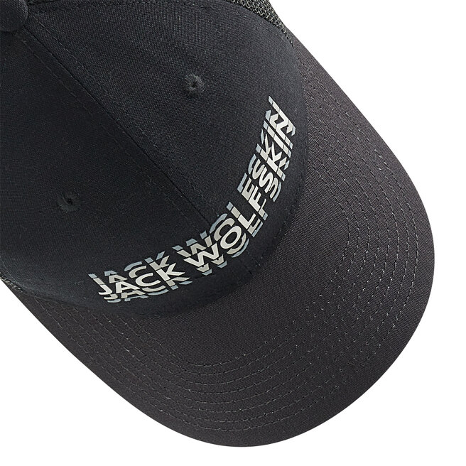 Jack Wolfskin Шапка с козирка Jack Wolfskin Strobe 1910621_6000 Black