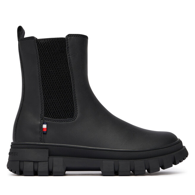 Botki Tommy Hilfiger T3X5-35295-1355 M Czarny