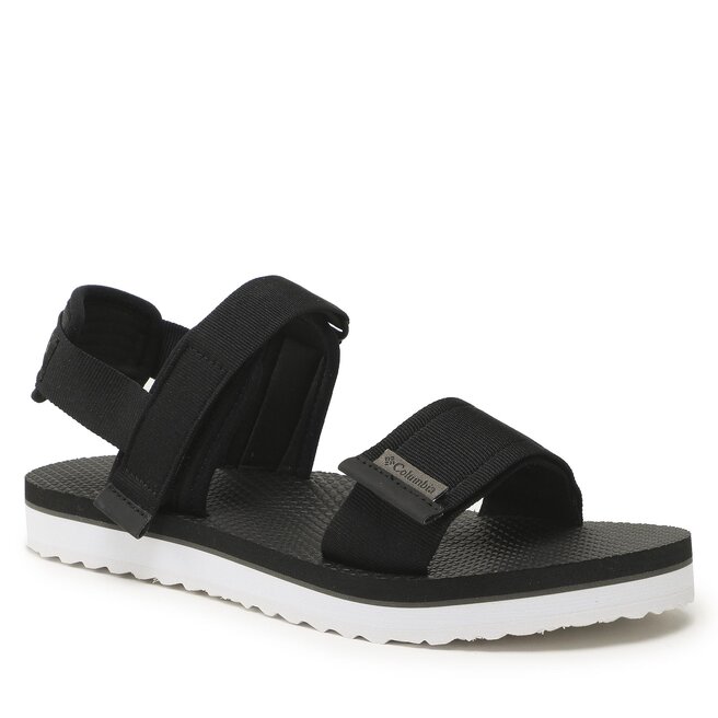 Columbia Szandál Columbia Via Sandal BL8473 Black/White 012