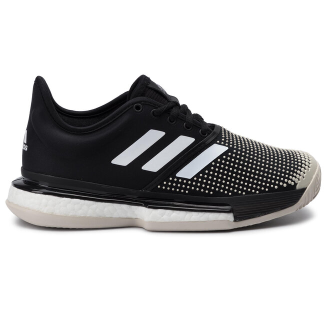 Zapatos adidas Solecourt Boost W Clay G26305 Cblack Cblack Ftwwht