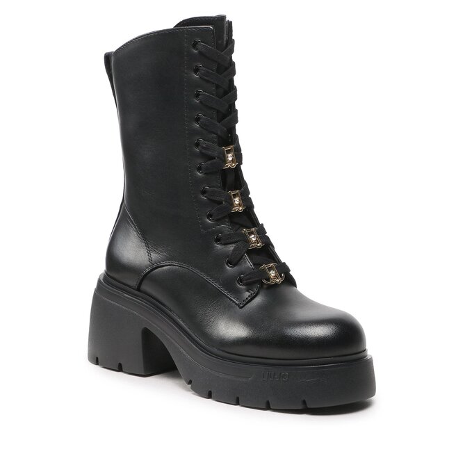 Botine Liu Jo Carrie 02 SF2225 P0102 Black 22222 22222 imagine noua
