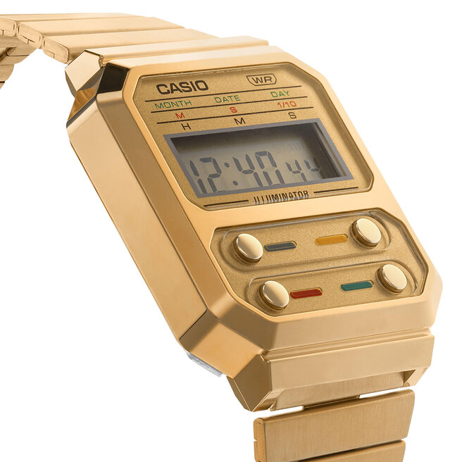 Casio Reloj Casio Vintage A100WEG-9AEF Gold/Gold