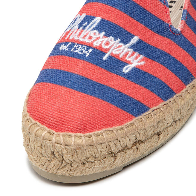 Manebi Espadrilky Manebi Manebi by Philosophy Di Lorenzo Serafini 41A6001-8205-1112 Červená