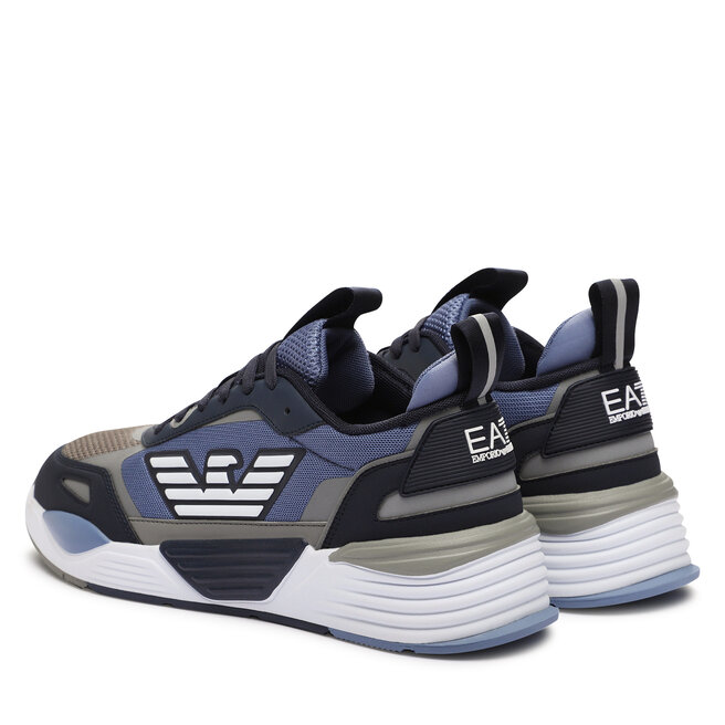 EA7 Emporio Armani Сникърси EA7 Emporio Armani X8X070 XK165 S917 Blk Iris+C.Blue+G.Fl