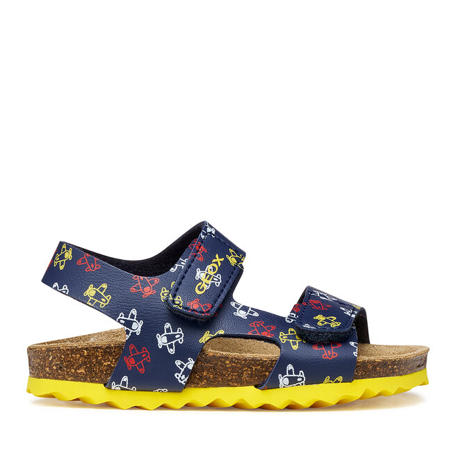 Sandały Geox B Sandal Chalki Boy B552QB 00004 C4002 S Granatowy - chłopięce