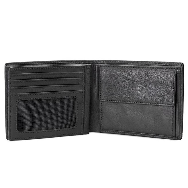 Strellson Голям мъжки портфейл Strellson Billfold H8 4010001301 Black 900