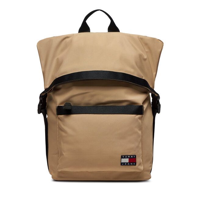 Plecak Tommy Jeans Tjm Daily Rolltop Backpack - Beżowy