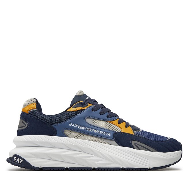 Sneakersy EA7 Emporio Armani X8X178 XK382 - Granatowy