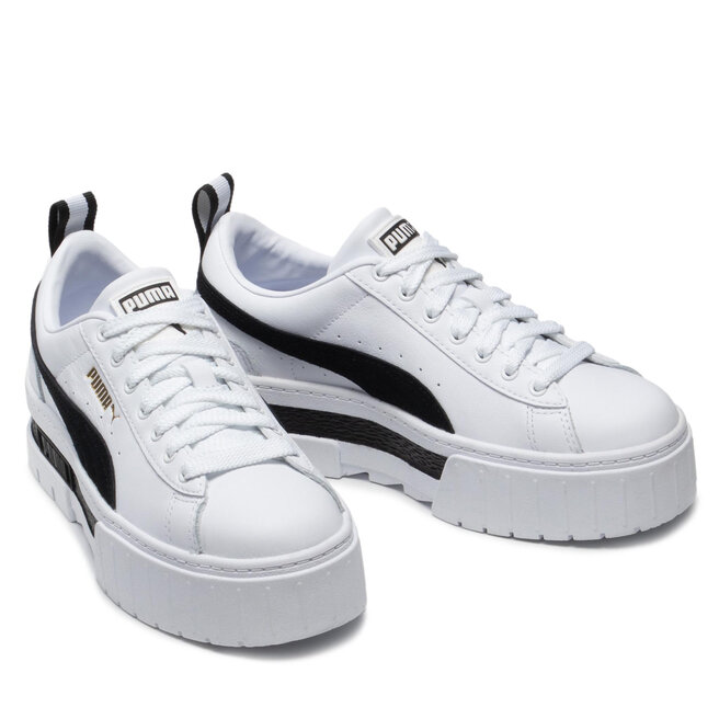 Puma Snīkeri Puma Mayze Lth Wn's 381983 01 Puma White/Puma Black
