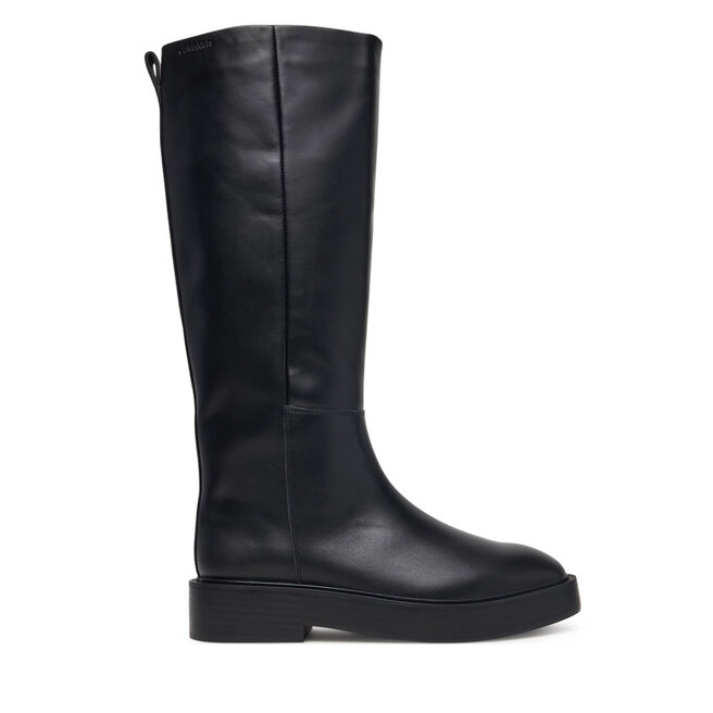 Kozaki Calvin Klein Conc Welt High Boot Lth HW0HW03213 Czarny