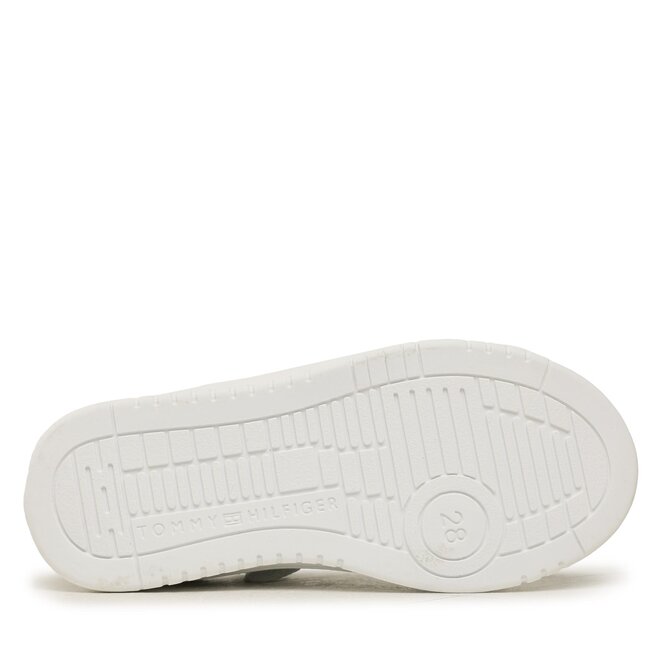 Tommy Hilfiger Sneakers Tommy Hilfiger Stripes Low Cut Lace Up Sneaker T3X9-32849-1355 M White/Blue X336