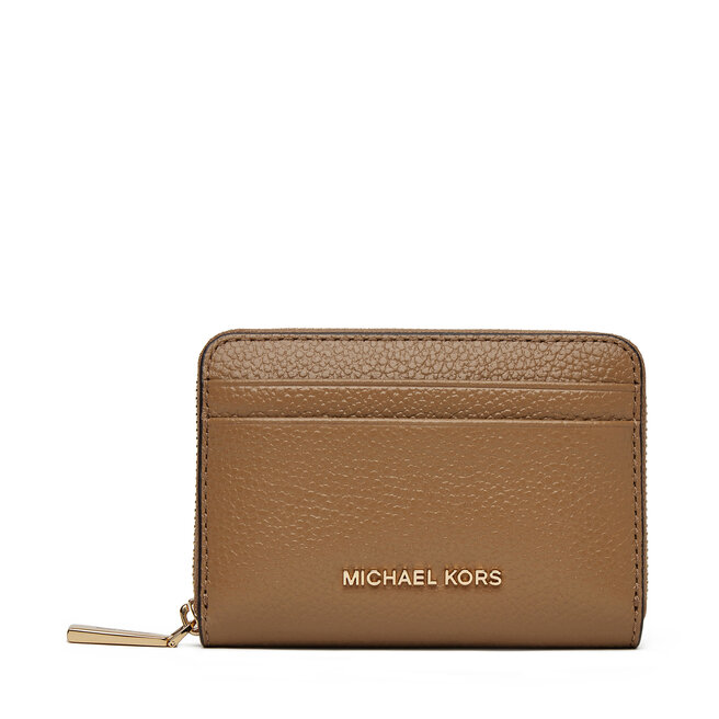Mały Portfel Damski MICHAEL Michael Kors - Brązowy